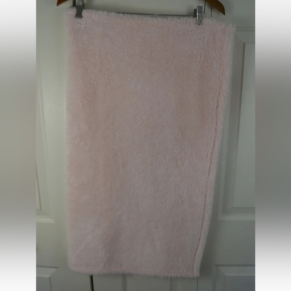 Mini Muffin Pink Owl Baby Blanket Green Flowers Plush Soft Lovey - Picture 4 of 7